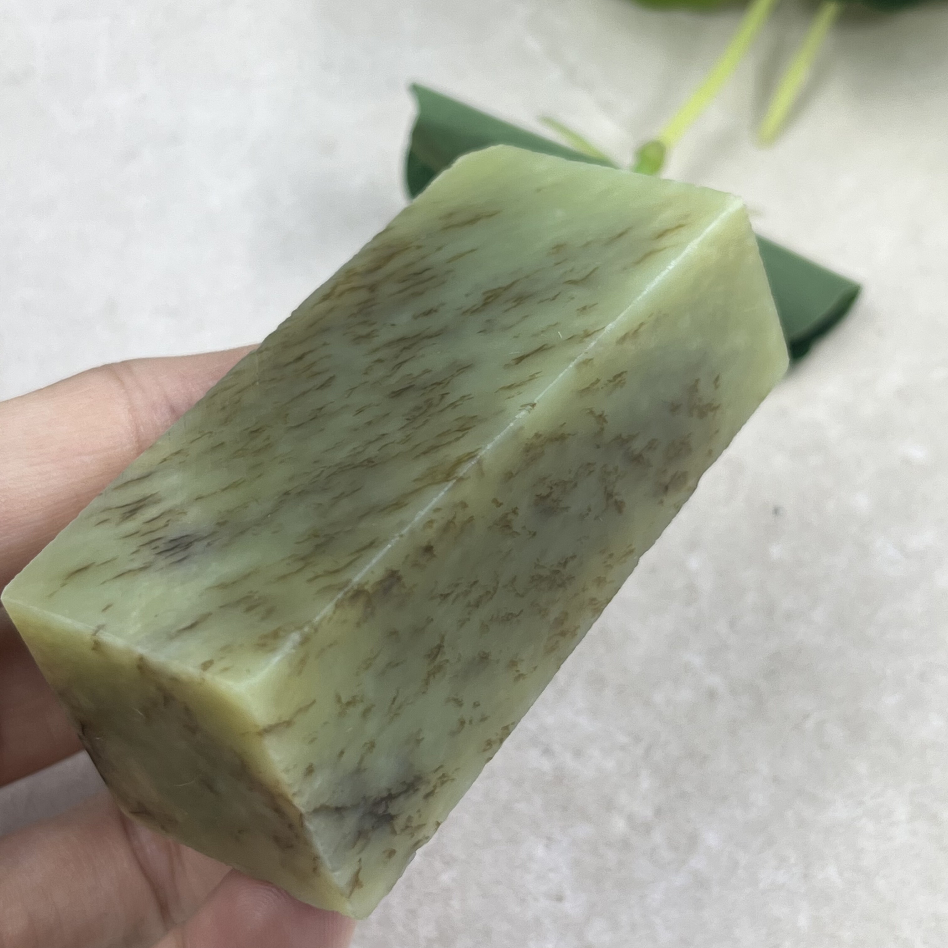 新疆和田玉糖黄玉黄口牌子把件边角料玉石料印章下脚料包邮109克t