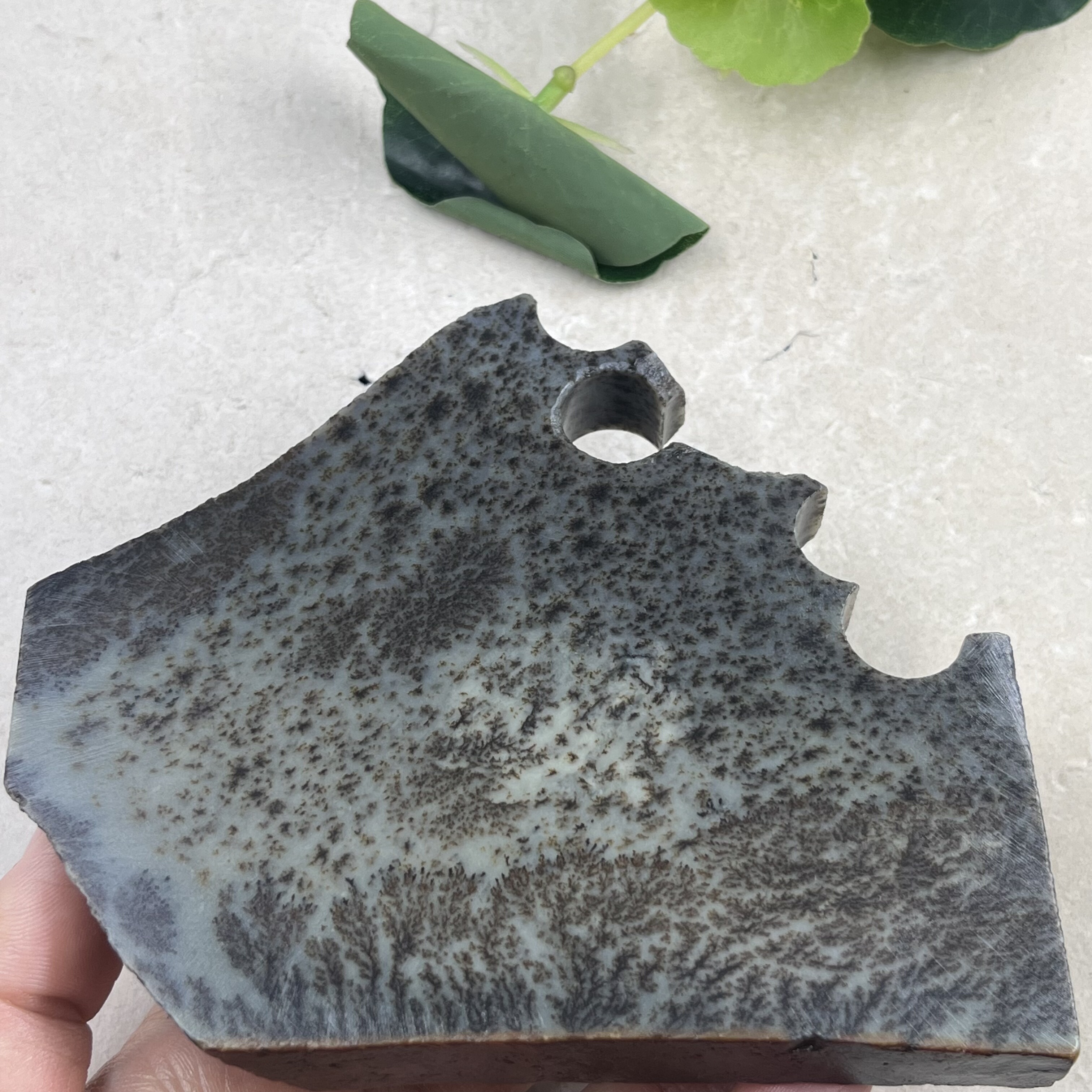 新疆和田玉糖草花意境树木牌子边角料玉石料特色片料包邮232克t