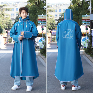 长款 韩国时尚 雨衣成人加大加厚户外徒步旅游男女雨披骑行全身防水