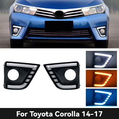 适用14-17年卡罗拉日行灯Toyota Corolla daytime running light