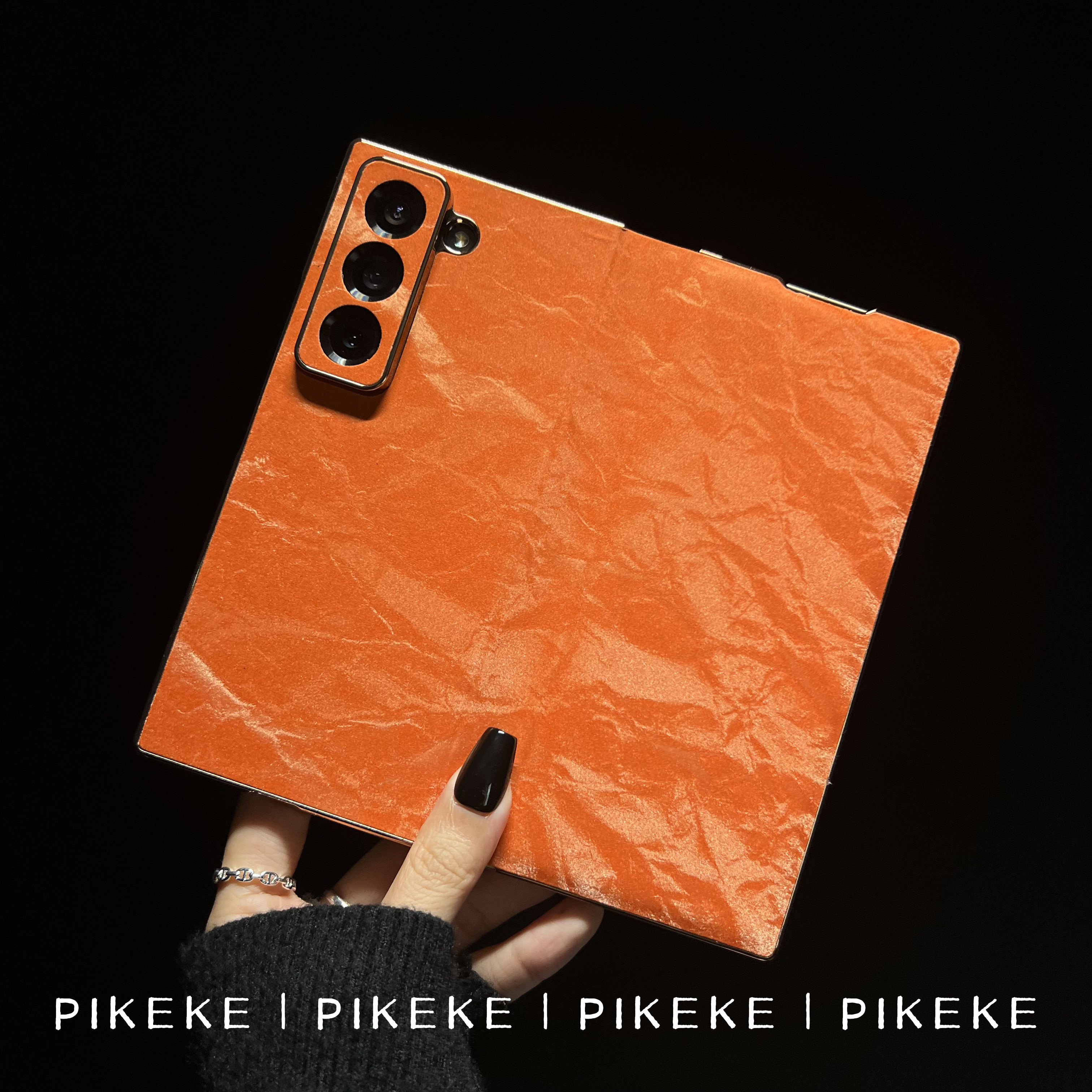 适用于三星w25手机壳GalaxyZFold7/w26新款全包磁吸翻盖保护套W24/23超薄防摔皮套zfold6/5时尚轻奢ins高级感