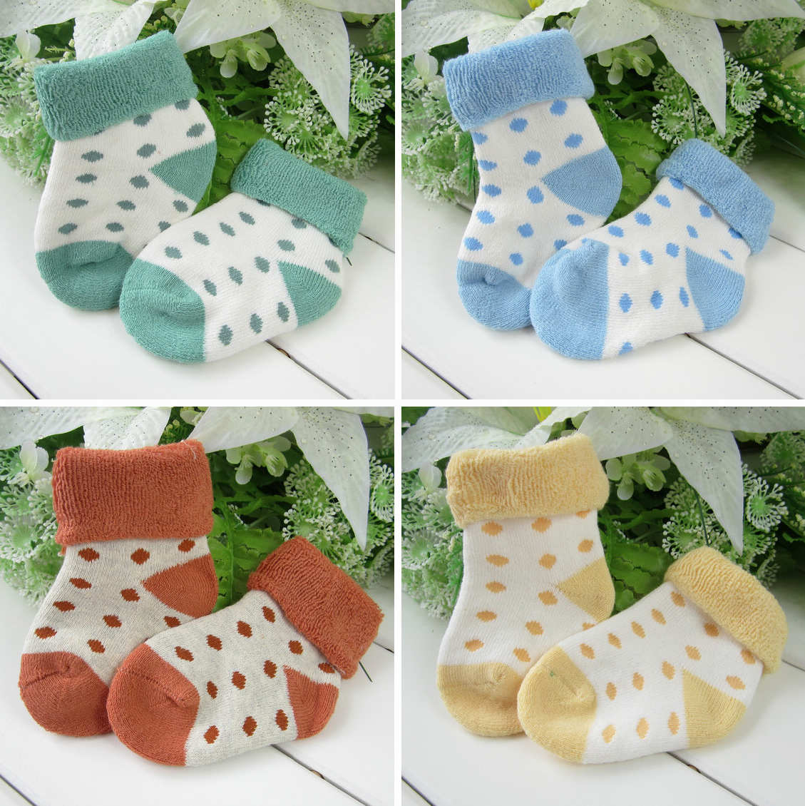 Chaussettes pour bébé en coton - Ref 2113545 Image 1