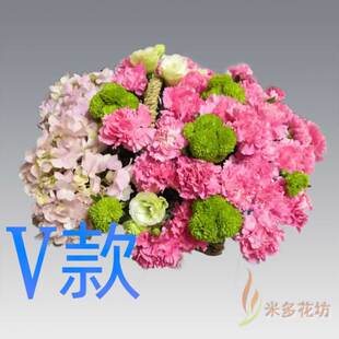 生日祝寿康乃馨陕西渭南花店送花韩城市华阴市临渭区同城鲜花速递