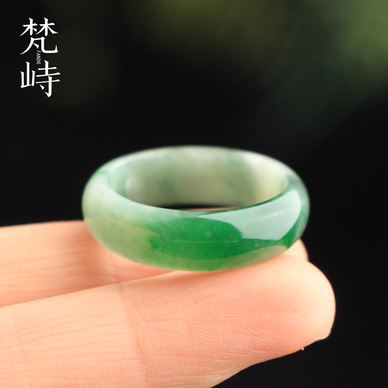 梵峙20.4翡翠戒指缅甸A货送证