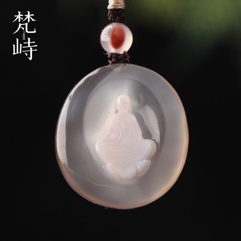 梵峙南红玛瑙悟道挂件吊坠