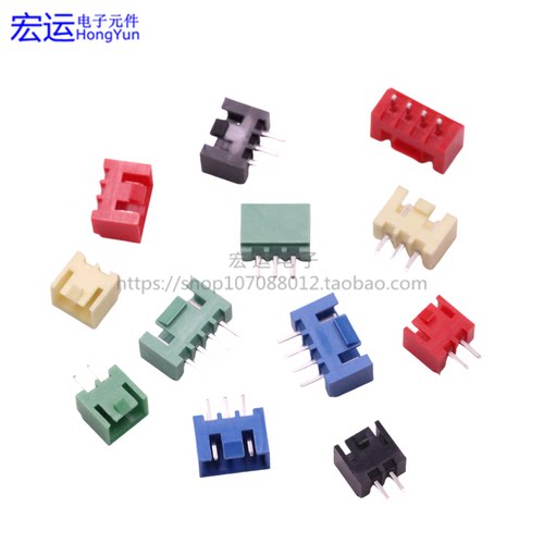 XHB-2A带扣直针针座插座彩色