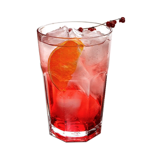 进口帕莎帕琦耐热钢化玻璃杯子八角汁水杯酒吧饮料杯威士忌洋酒杯