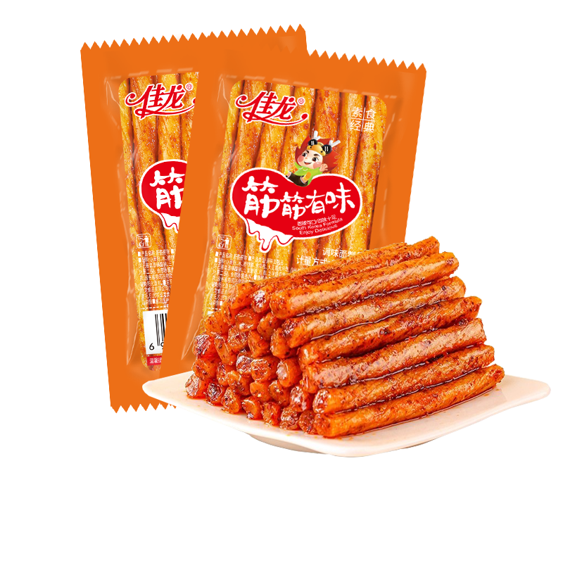 佳龙筋筋有味辣条约18g*2包-XT