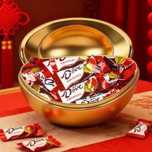 【清仓直播】德芙金元宝牛奶巧克力礼盒独立包装 多规格