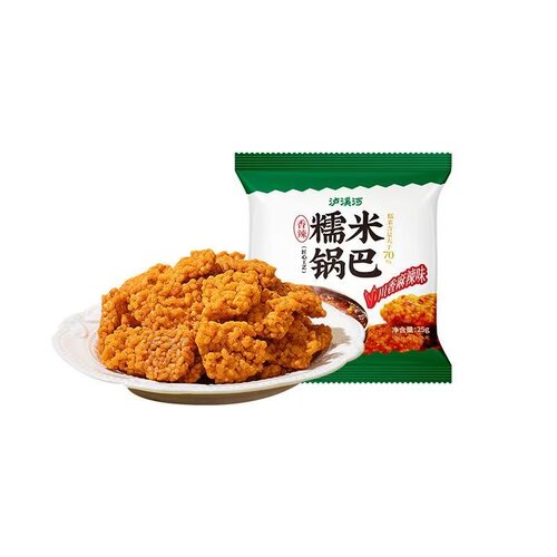 【品牌折扣】泸溪河蟹黄锅巴 25g*10包