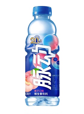 【品牌折扣】脉动维生素饮料（桃子口味) 600ml*4