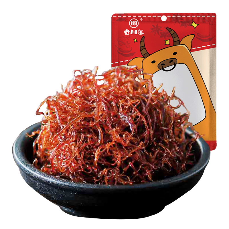 老川东灯影牛肉丝40g四川特产好吃的小吃零食麻辣牛肉丝