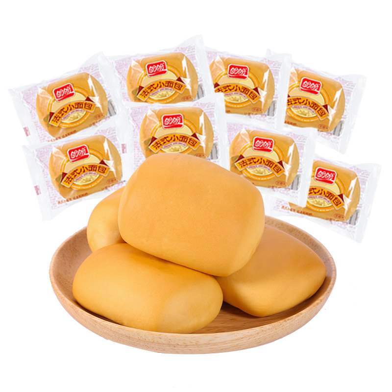 【品牌折扣】30枚盼盼法式小面包早餐休闲零食糕点 600g