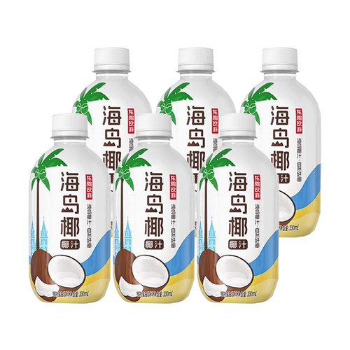 东鹏海岛椰椰汁330ml*6瓶植物蛋白饮料饮品体验装临期rx