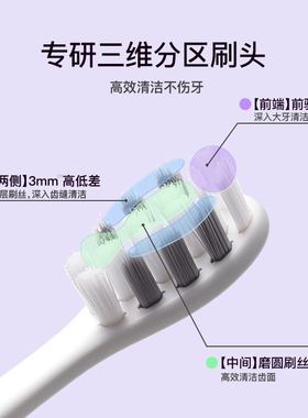 舒客电动牙刷白色/黑色/粉色【fd】