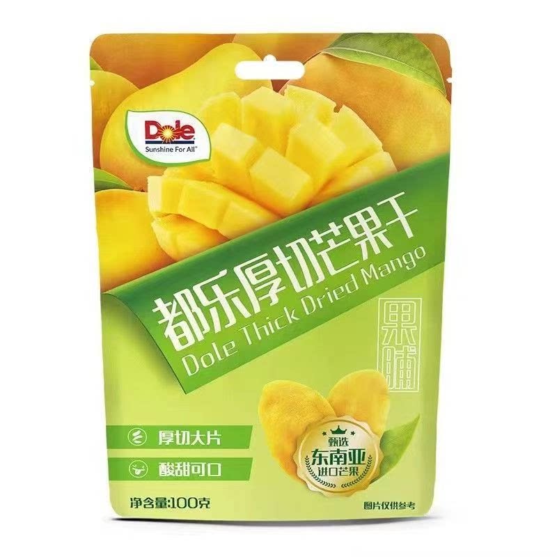 【清仓直播】都乐芒果干 100g*2 厚切芒果干多规格可选