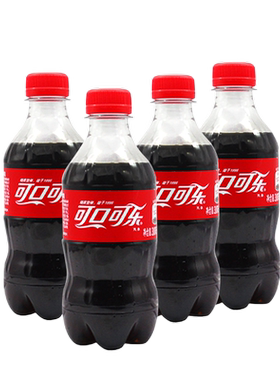 可口可乐汽水300ml*12瓶原味无糖雪碧便携小瓶特价好喝不腻-CL