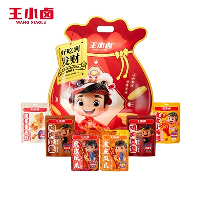 【清仓直播】王小卤好吃到发财 628g*1袋