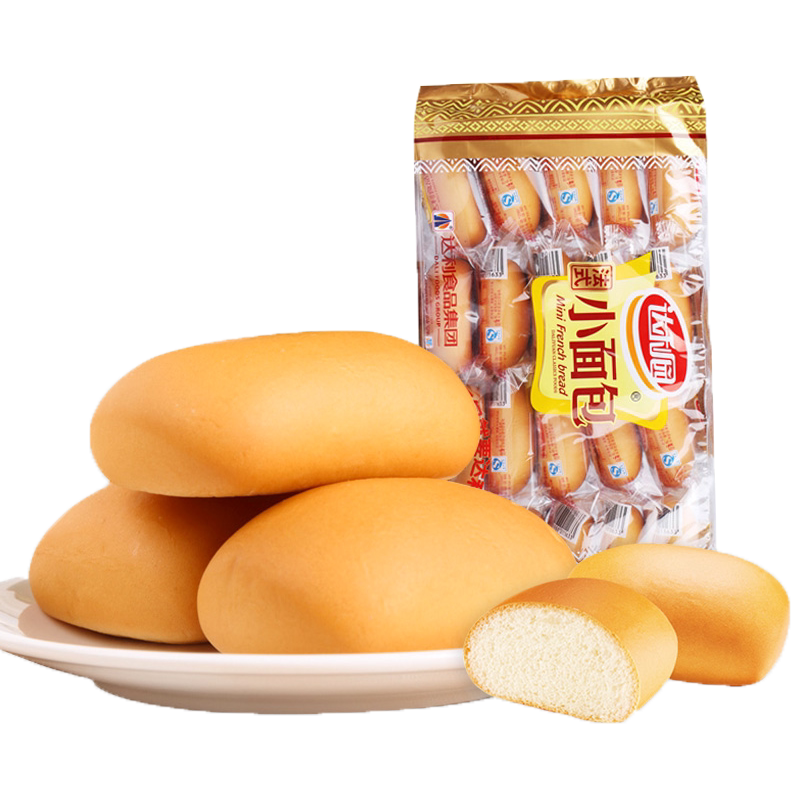 达利园奶香面包早餐法式糕点休闲零食 400g袋装