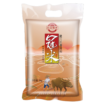 品冠膳食蟹田稻米当季新米5kg