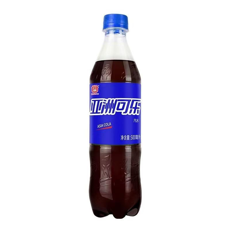 亚洲可乐汽水碳酸饮料500ml*5瓶