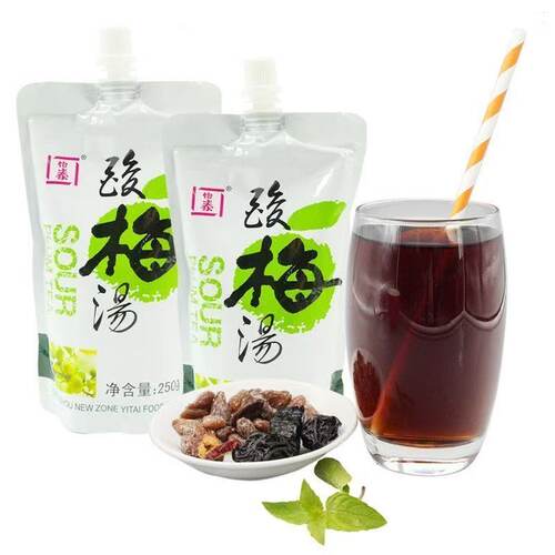 【品牌折扣】怡泰即饮酸梅汤 250g*8