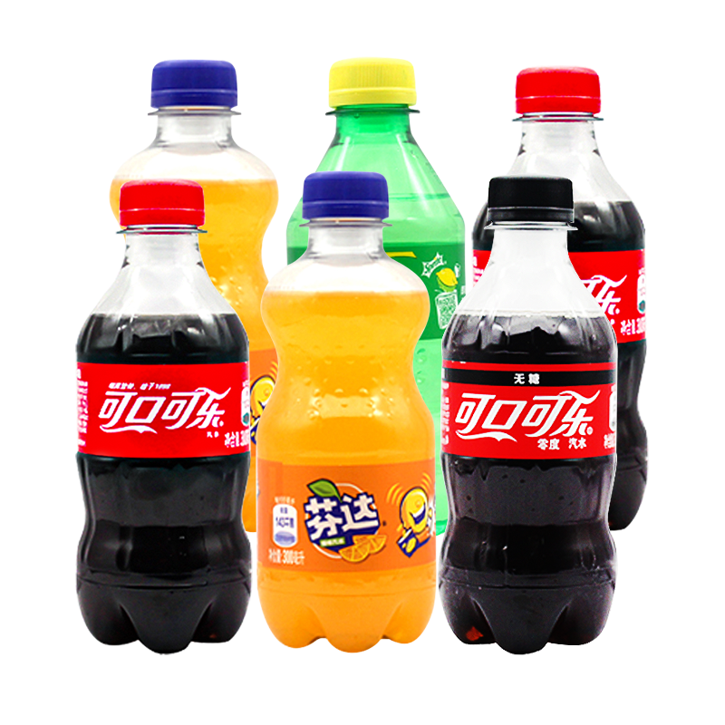 可口可乐系列饮料300ml*6瓶  【fd】