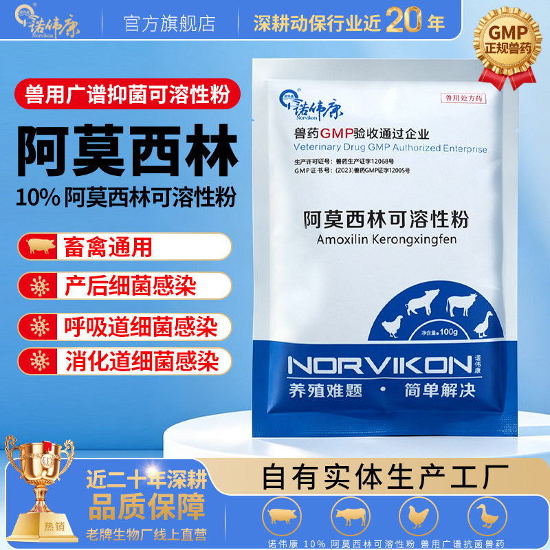 诺伟康阿莫西林可溶性粉国标