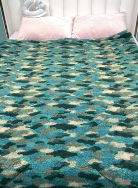 厂家尾货清仓！150*200，舒棉绒三层夹棉被