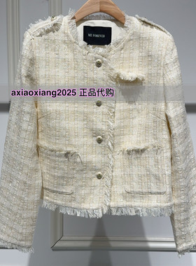 MEFOREVER真我永恒2026春装小香风外套2611A21001吊牌1399