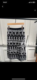 真我永恒正品 国内代购 2023冬季2343C32185针织半身裙 999