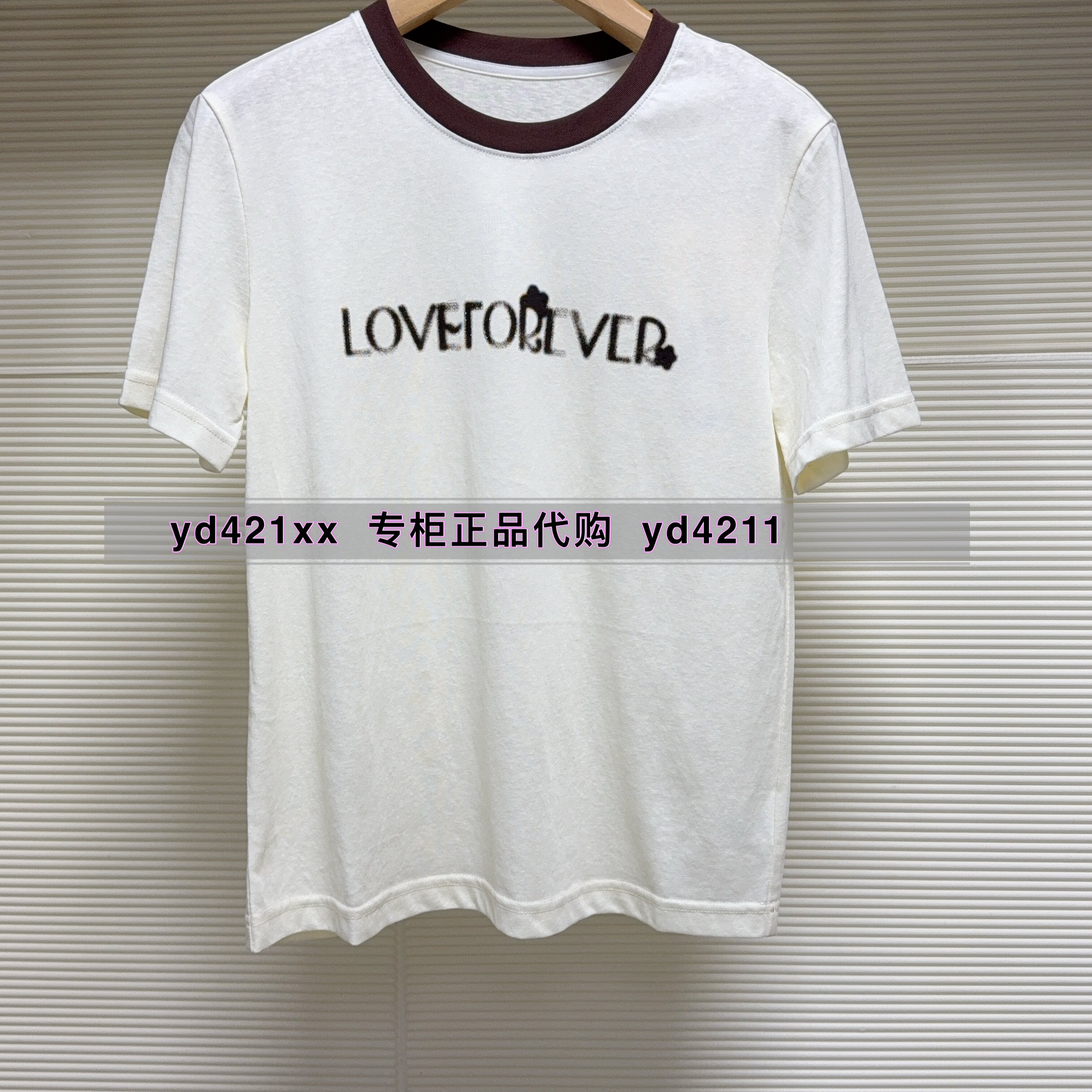 真我永恒2026春装圆领短袖T恤2614B22072吊牌399