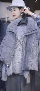 高级成衣定制系列白鸭羽绒服25TP4464