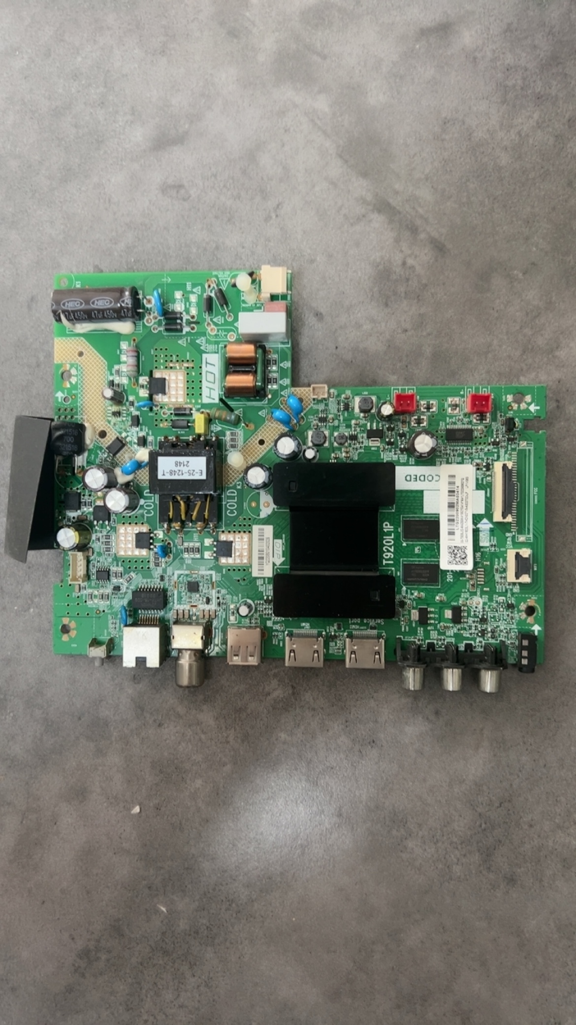 原装 TCL 32V6H 主板201-MT920E1K-04 配屏 LVW32ONDFL CJ9W34