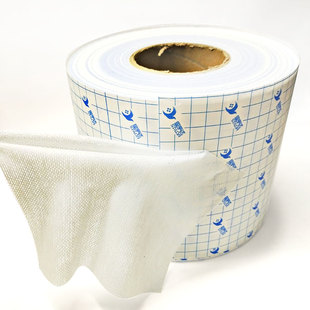 思宇达医用胶布宽12cm透气水刺无纺布包扎固定敷料空白低过敏胶带