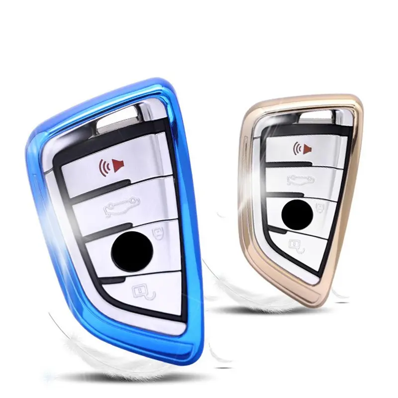 适用于宝马钥匙包525li530刀锋7系新老款X123456 BMW车软胶保护套