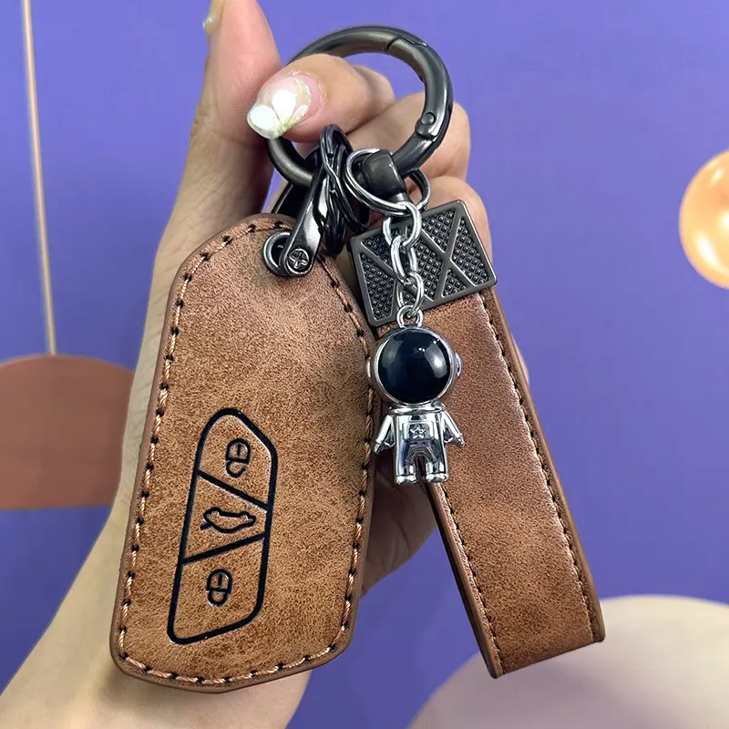 适用大众高尔夫8钥匙套高档扣凌渡l全新i4x专用id3汽车遥控包