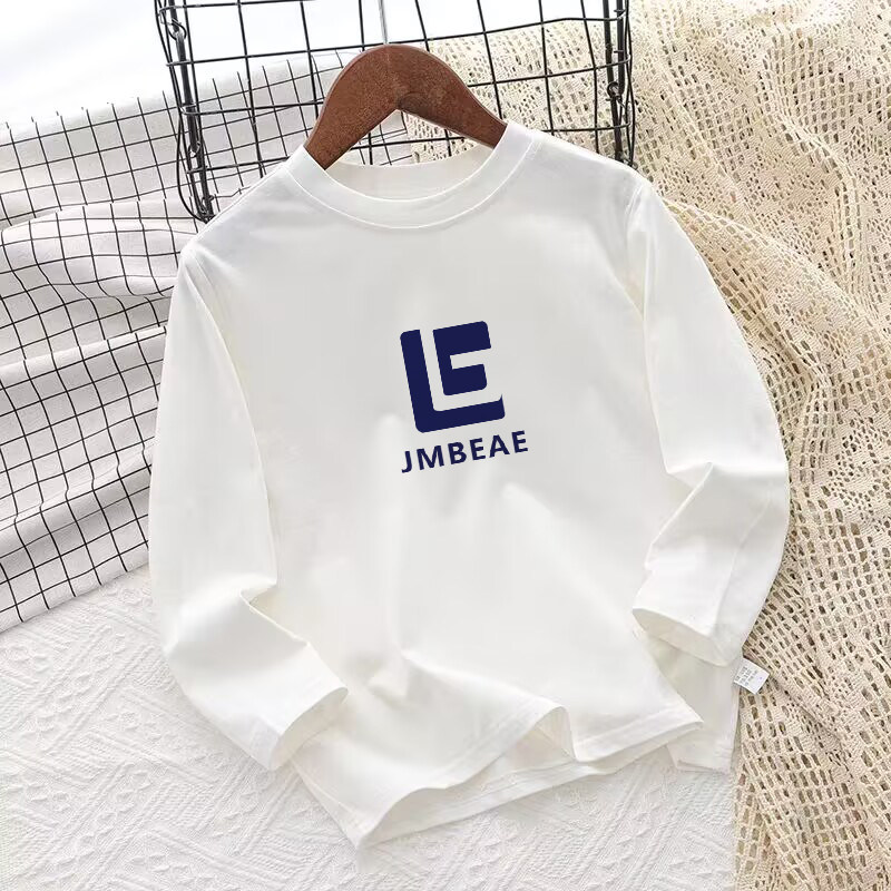 男童长袖t恤纯棉2026新款春装男孩体恤韩版儿童休闲百搭打底衫潮