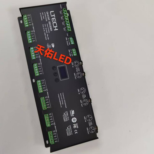 LTECH雷特DMX512解码器带OLED屏