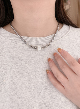 2022年新款韩国设计骰子项链