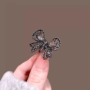 卡装 发夹高级感珍珠镶钻簪雅精品抓夹 精美气质女流行金属合金热卖