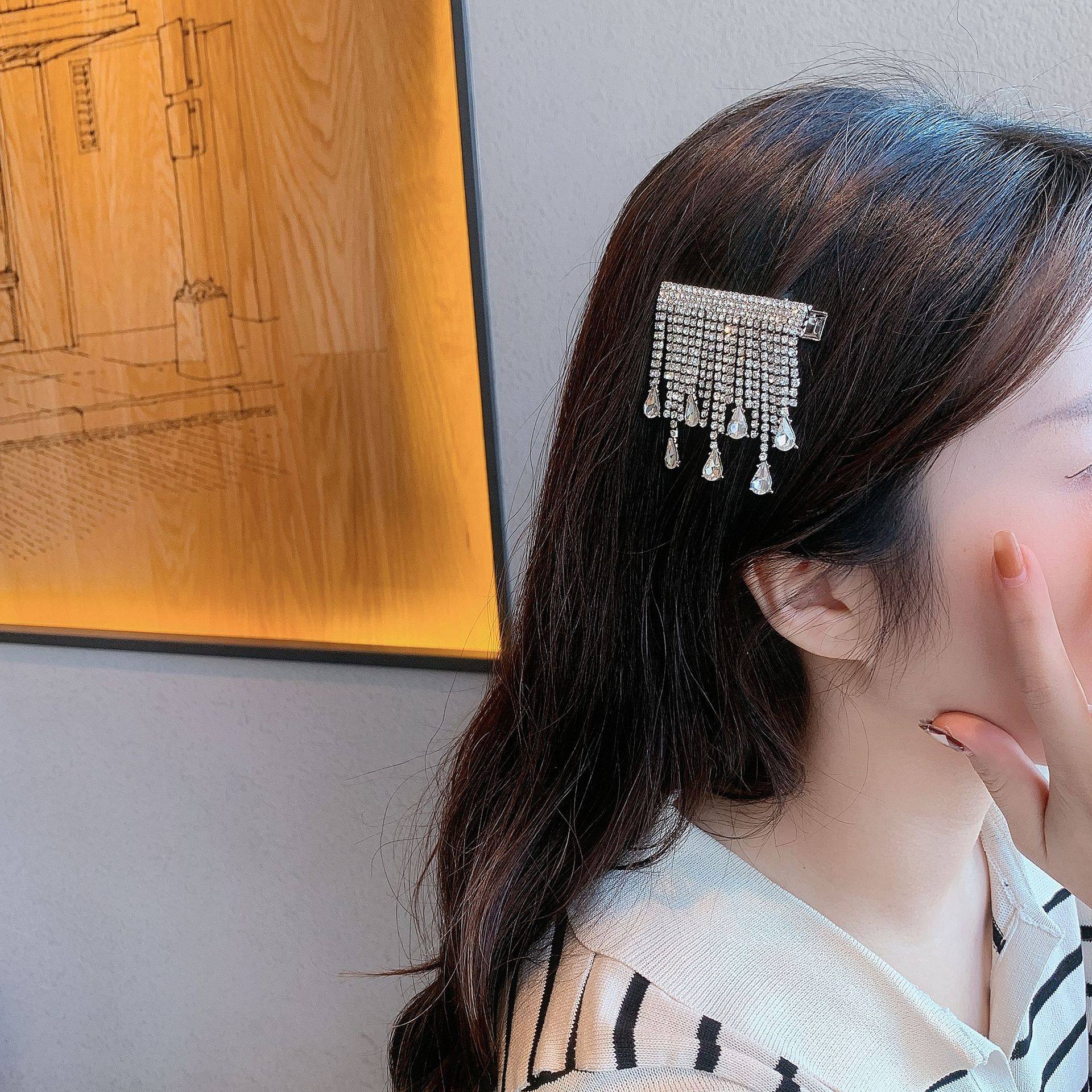 少女甜美女团发夹气质发卡敲闪刘海夹子头饰韩国2021年新款侧边夹