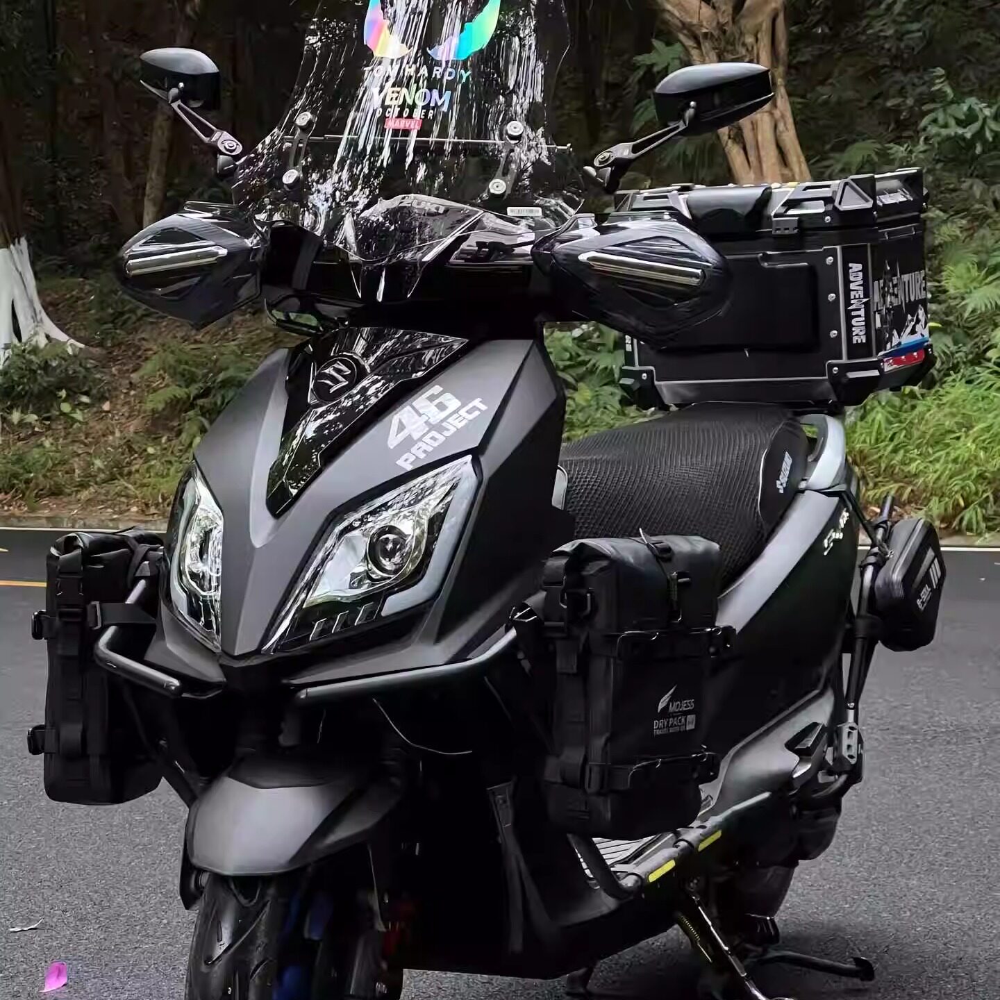 二手电喷铃木uy125cc摩托车巧格男女代步海王星燃油省油踏板车