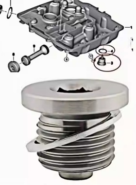 适用宝马拿铁 RNINET PURE URBANGS发动机油底壳磁铁排放机油螺丝