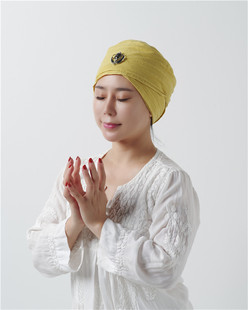 印度锡克教包头布纯棉昆达里尼瑜伽包头巾禅修头纱艾萨瑜伽包头巾