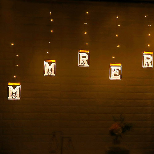 跨境 求婚告白窗帘灯 marry me 房间装饰灯 浪漫少女3d背景灯布景