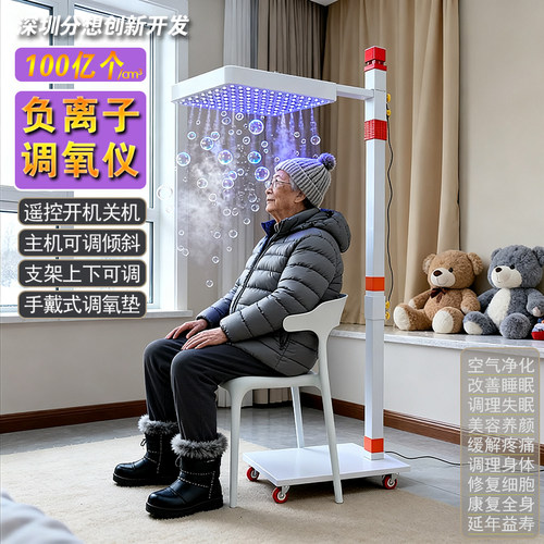 【源头工厂】高浓度负离子调理康氧仪100亿净化保健家用理疗