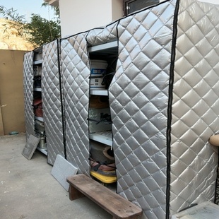 定制笼子花棚餐车保温罩酒酿架子托盘设备套保暖加厚夹棉三层隔热