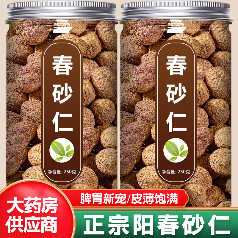 砂仁中药材正品新货香味浓郁500g