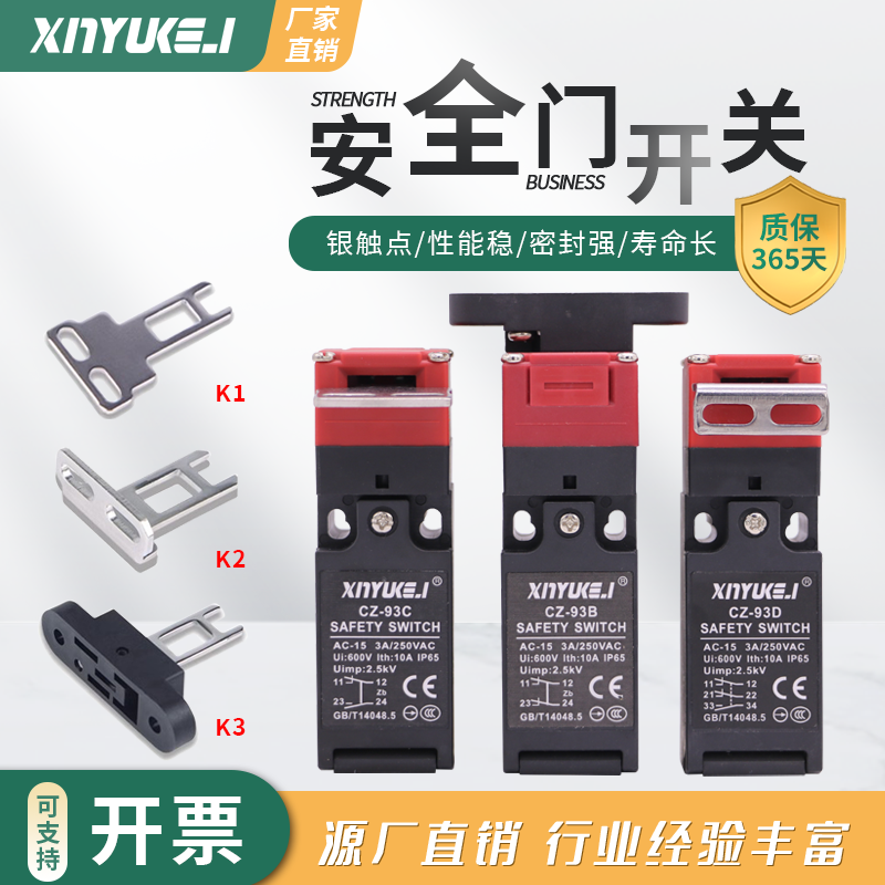钥匙插销安全门锁开关TZ/CZ-93
